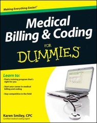 Medical Billing and Coding For Dummies – Paperback By Smiley, Karen – ACCEPTABLE
