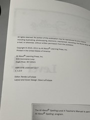 All About Spelling Level 4 Teacher’s Manual 2015 Paperback
