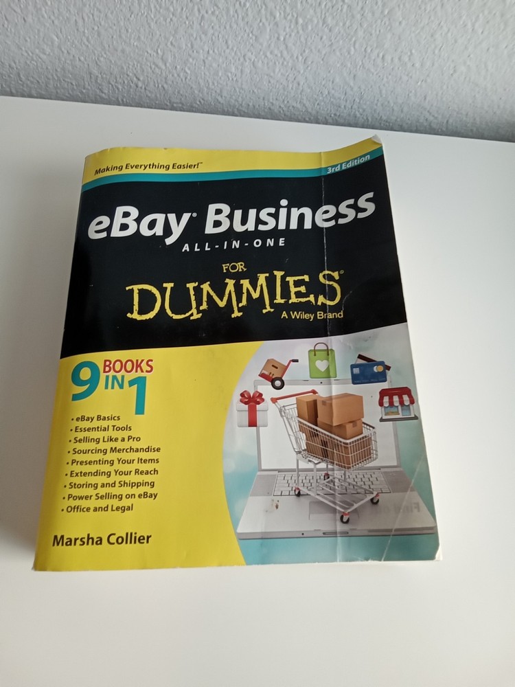 eBay Business All-in-One for Dummies® by Marsha Collier (2013, Trade Paperback)