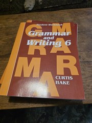 Grammar and Writing 6 *Complete set* clean pages