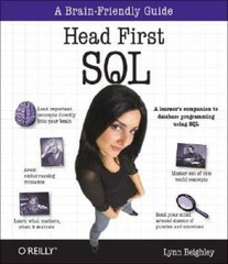 Head First SQL: Your Brain on SQL — A Learner’s Guide – Paperback – GOOD