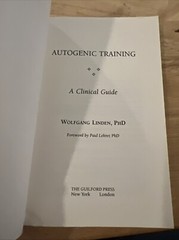 Autogenic Training: Clinical Guide by Linden Paperback