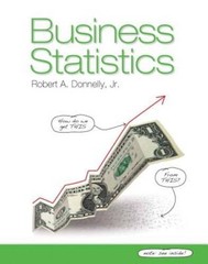 Business Statistics – Hardcover By Donnelly, Robert A. – GOOD