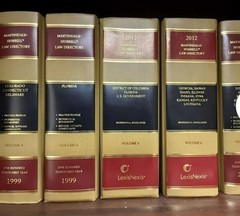 Martindale-Hubbell 2000’s Law Digest & Directory/1999Law Directory Lexis Nexis