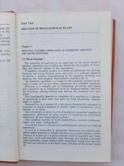 Erection and Operation of Metallurgical Plant by N. Kasatkin, 1975. Hardcover