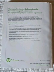 Applying Mortgage Knowledge to Exam Preparation (2021 exam)