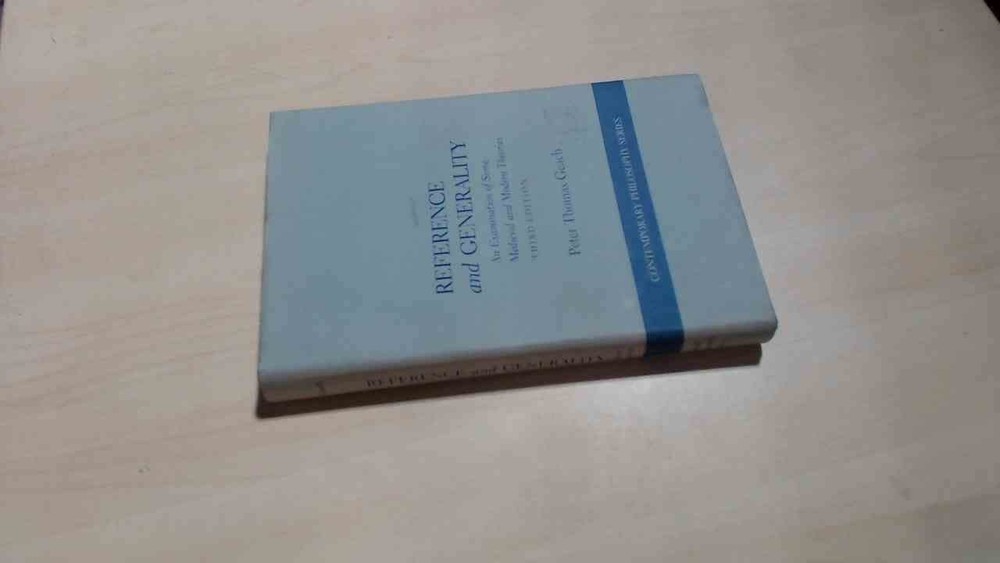 Reference and Generality: An Examination of Some Medieval and Modern Theorie…