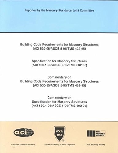 Building Code Requirements for Masonry Structures: Specification for Masonry…