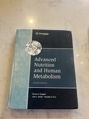 Cengage Advanced Nutrition and Human Metabolism 8th Ed Hardcover Gropper