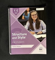 IEW Teaching Writing: Structure and Style for Students Year 1 Level C Set