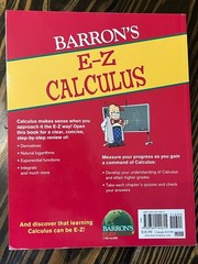 Barron’s Easy Way Ser.: E-Z Calculus by Douglas Downing (2010, Trade Paperback)