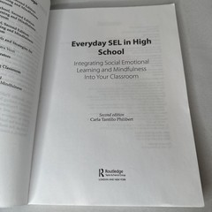 Everyday Sel in High School by Carla Tantillo Philibert Second Edition 2021