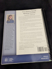 IEW U. S. History Writing Lessons Classical Conversations Essentials Cycle 3