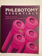Phlebotomy Essentials by Ruth E. McCall (1993, Book, Other)