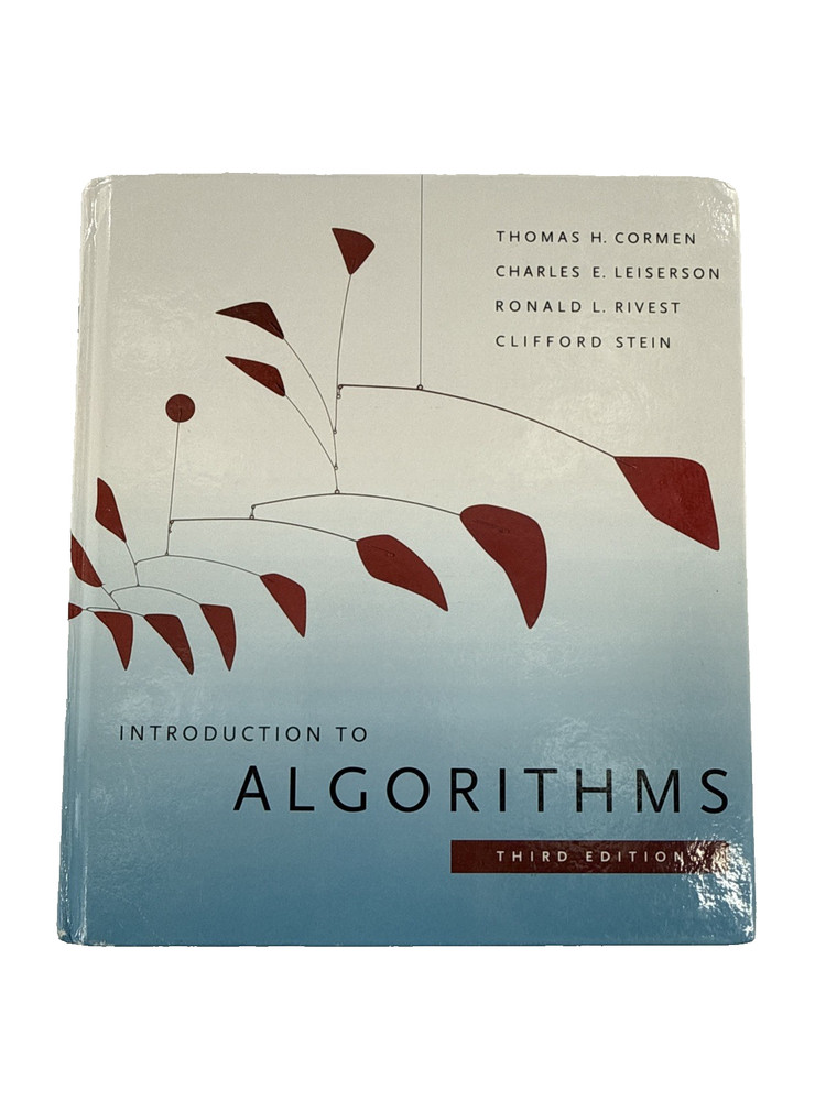 Introduction to Algorithms 3rd Hardcover by Cormen Thomas H