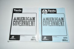 BJU American Government Third Edition Curriculum Set- All New EXCEPT Activity Bk