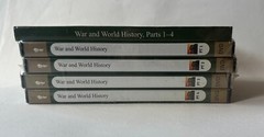 THE GREAT COURSES War and World History Parts 1-4 | 8-Disc DVD/Guidebook Set