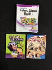 A Beka History, Science, Health Set: Grade 2, Curriculum Plans & 2 Student Books