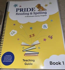 Pride Reading Spelling Program Blue Book, Student Workbook