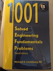 1001 Solved Engineering fundamentals Problems