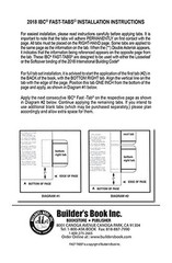 2018 International Building Code Fast Tabs – Reference Guide