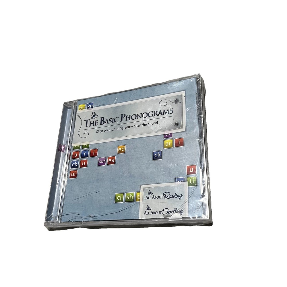 All About Reading/Spelling – The Basic Phonograms CD Rom Computer Disk