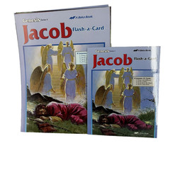 A Beka Book Genesis Series 4 Jacob 4 Lessons 21 Cards Religious Flash A Card