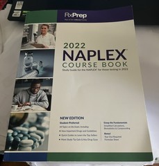 RxPrep 2022 NAPLEX Course Book by RxPrep (2021, Trade Paperback)