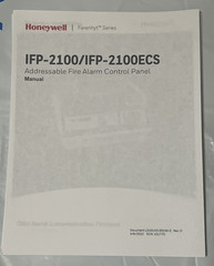 HONEYWELL FARENHYT IFP-2100 & IFP-2100ECS MANUAL DOC LS101143-001SK-E REV D