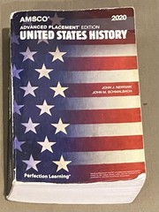 Advanced Placement United States History, 2020 Edition by John J. Newman and…