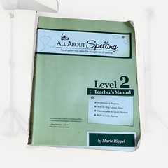 All About Spelling Level 2 Teacher’s Manual by Marie Rippel (2008, Paperback)