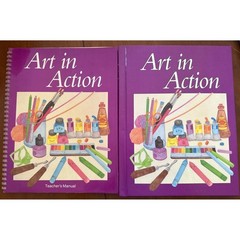 Art in Action Grade 8 Set Teacher Manual Student Book 1987 Hubbard