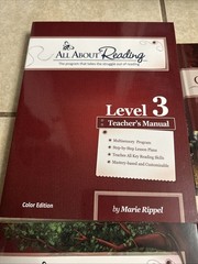 All About Reading Level 3 Student Packet & Teacher’s Manuals Readers 1-2 New