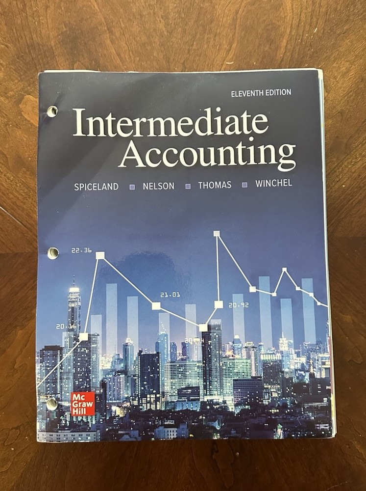 Intermediate Accounting McGraw Hill 11th Eleventh Edition Loose-Leaf Textbook