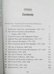 United States History Preparing For The Advanced Placement Examination 1998