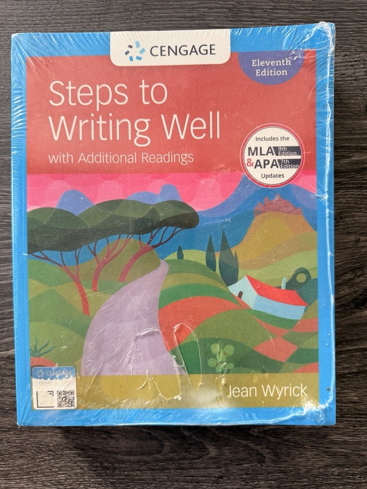 Steps to Writing Well Eleventh Edition Paperback Textbook Jean Wyrick NEVER USED