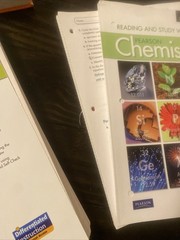 Pearson High School Chemistry Textbook Lot Teacher’s Edition & Study Workbook