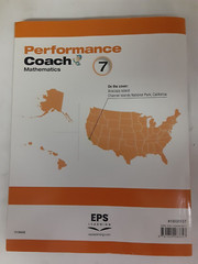 Performance Coach Mathematics Grade 7 Revised Edition Unused