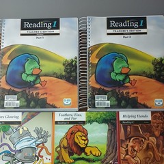 Bob Jones Press Reading 1st Grade Student Text 1A-1F Set Third Edition + Teacher