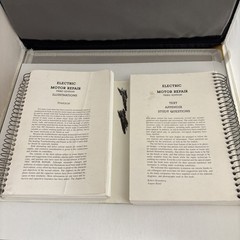 Electric Motor Repair Third Edition Rosenberg Hand 1987 Dual Spiralbound