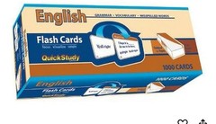 English Flash Cards (1000 Cards) : A QuickStudy Reference Tool by Inc. BarCharts