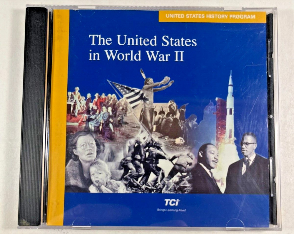 The United States in World War II TCI 2008 1583716785 Very Good Open CD Case