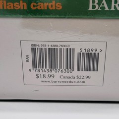 Barron’s AP World History 3rd Edition 400 Flash Cards Test Prep Study Aid NEW