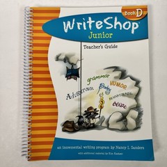 Write Shop Junior Book D Spiral Teacher’s Guide & Time-Saver Pack