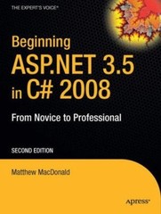 Beginning ASP. NET 3. 5 in C# 2008 Perfect Matthew MacDonald