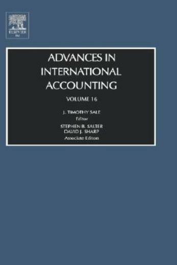 Advances In International Accounting, Volume 16