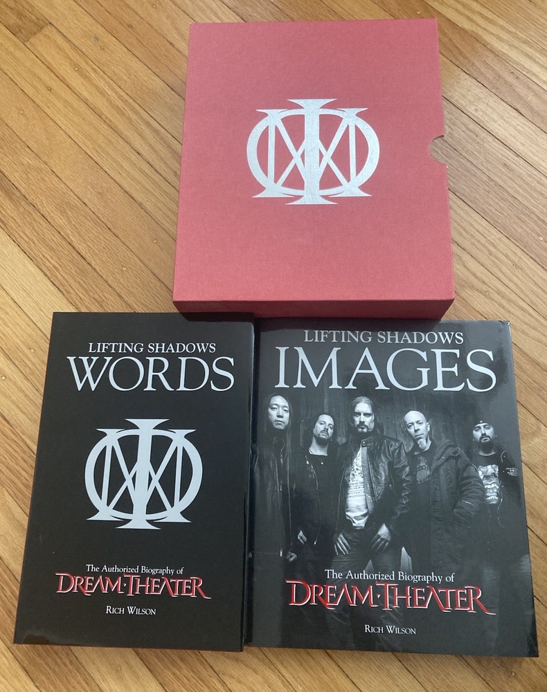 Dream Theater – Lifting Shadows Box Set – 2 HC Books & CD – RARE First Edition