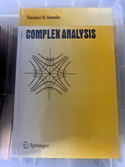 COMPLEX ANALYSIS – THEODORE W. GAMELIN – NEW HARDBACK – SPRINGER UTM