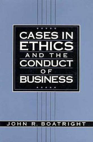 Cases in Ethics and the Conduct of Business – Paperback – GOOD