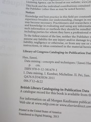 Data Mining: Concepts & Techniques, 3rd Ed, Han, Kamber, Pei, Hardback